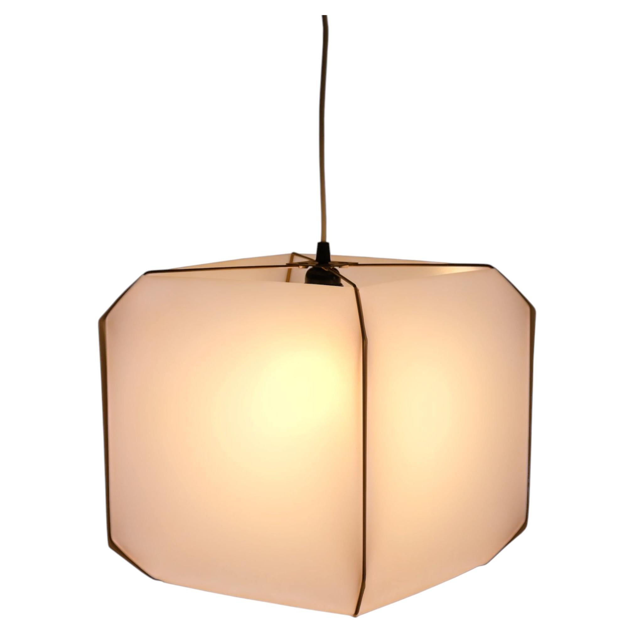 Bruno Munari, Bali, Pendant Light, Danese Milano, 1960s For Sale