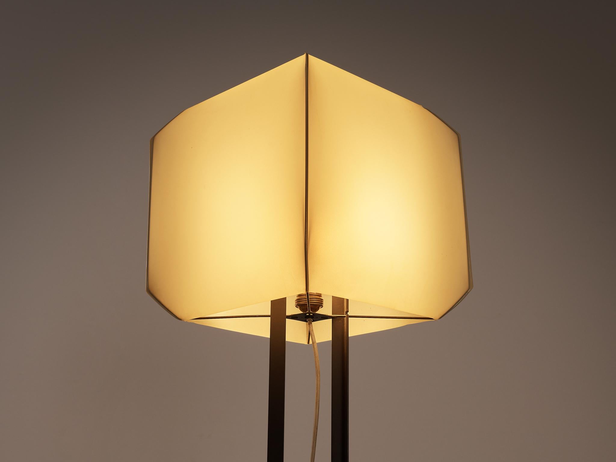 Steel Bruno Munari for Danese ‘Bali’ Floor Lamp