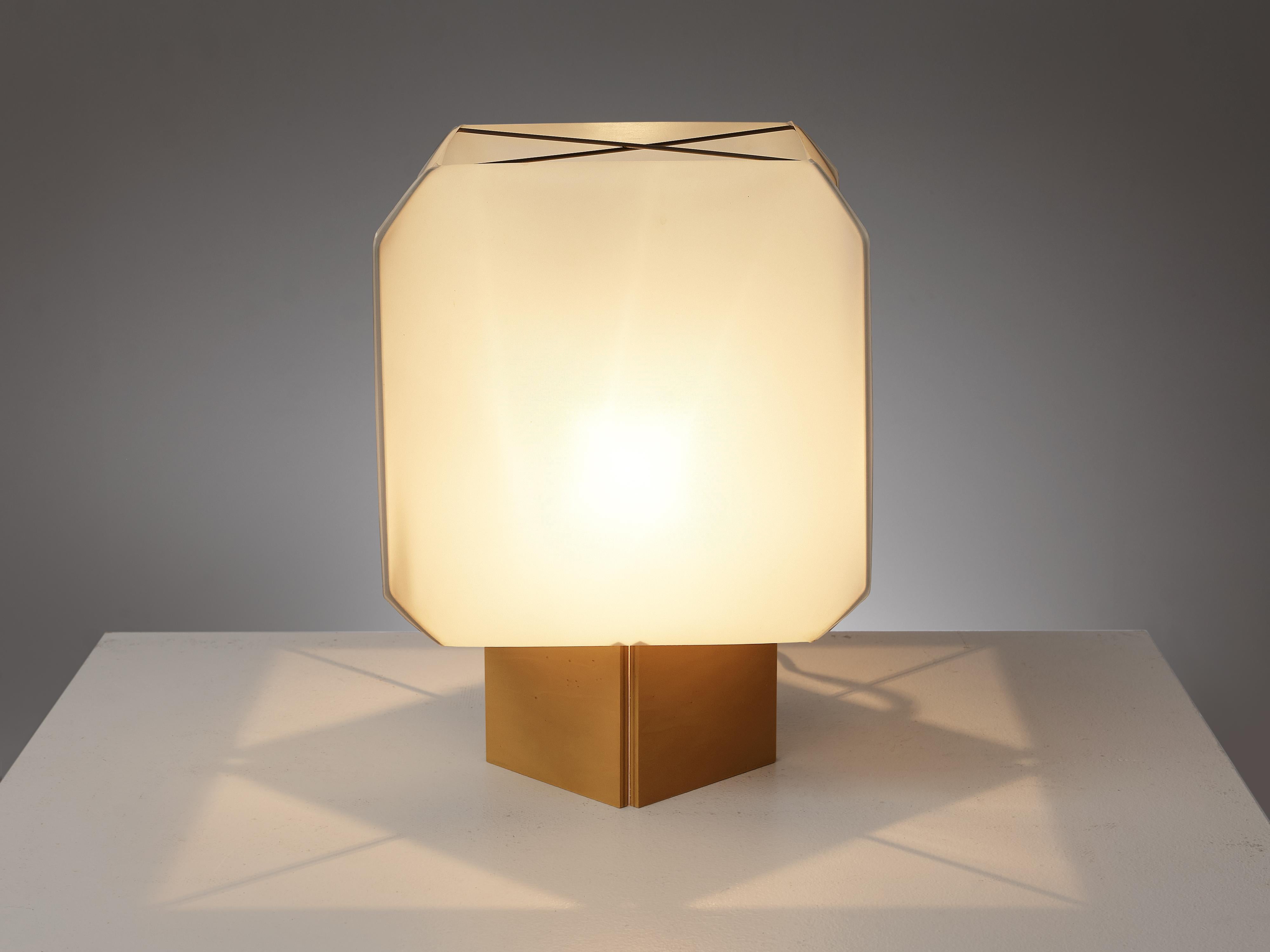 Mid-Century Modern Bruno Munari for Danese 'Bali' Table Lamp