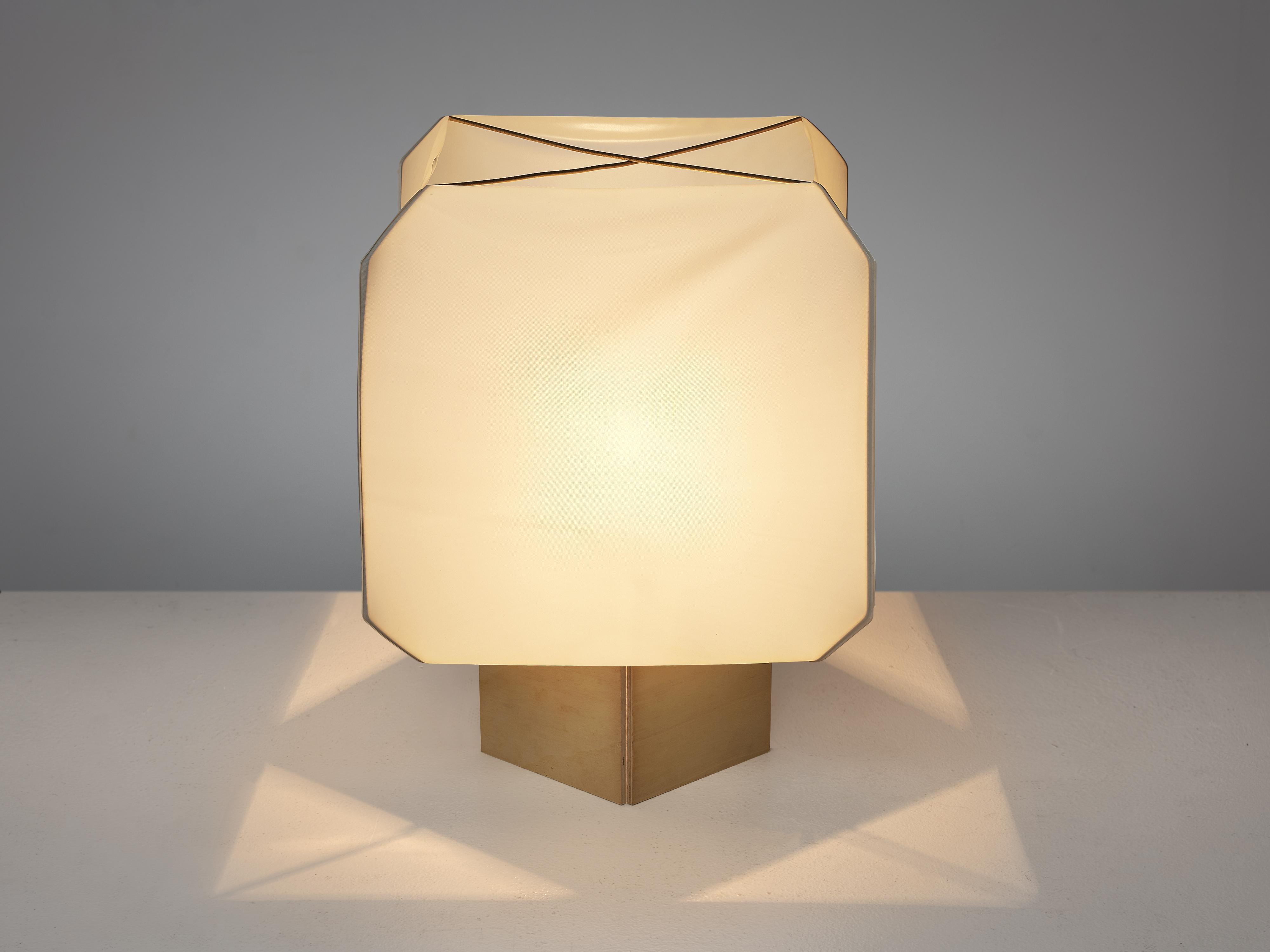Mid-Century Modern Bruno Munari for Danese 'Bali' Table Lamp