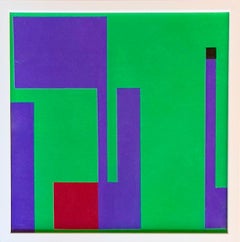 Bruno Munari (1907-1998) - Olio su pannello di legno - 1951