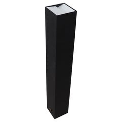 Bruno Munari Ponza Tall Floor Ashtray in Black for Danese Milano, 1958