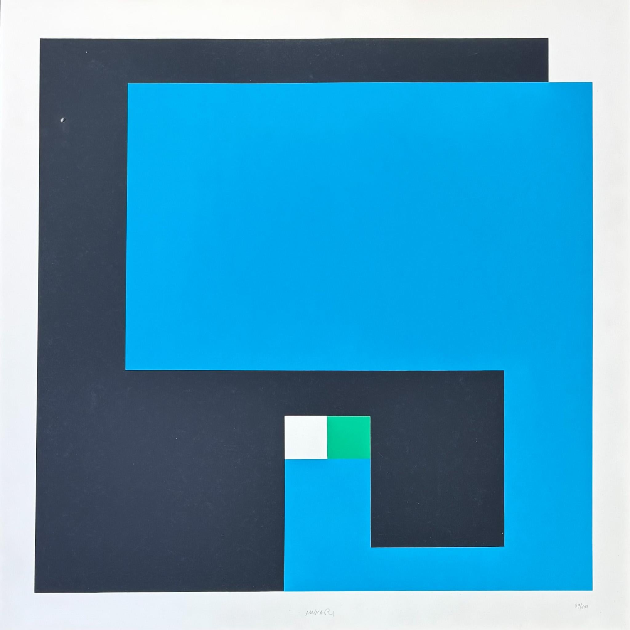 Bruno Munari (1907–1998) - Untitled - color serigraphy - 1995
