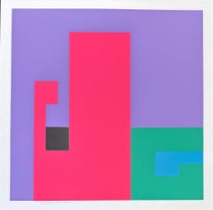 Bruno Munari (1907-1998) - Sin título - Serigrafía en color sobre papel Fabriano