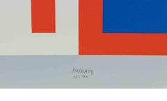 Negativo - Positivo - Litografía de Bruno Munari - 1991