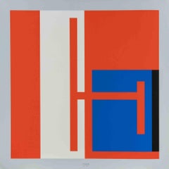 Negativo - Positivo - Litografía de Bruno Munari - 1991