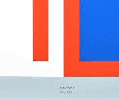 Negativ Positive – Siebdruck von Bruno Munari – 1991