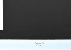 Negativ-Positiv – Siebdruck von Bruno Munari – 1991