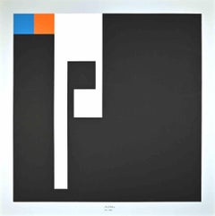 Negativo Positivo -  Serigrafia di Bruno Munari - 1991