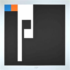 Negativo-Positivo - Serigrafia di Bruno Munari - 1991
