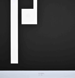 Negative - Positive - Screen Print by Bruno Munari - 1991