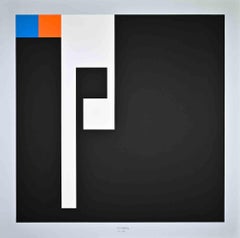 Negative - Positive - Screen Print by Bruno Munari - 1991