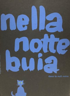 Nella Notte Buia / dans la nuit noire