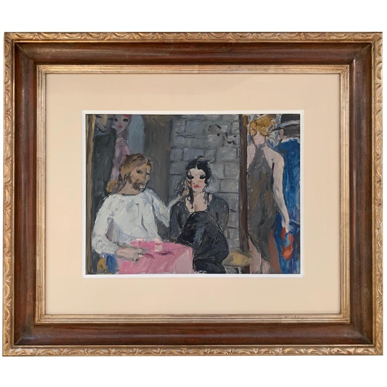 Bruno Paoli Alleys In Florence By Bruno Paoli Figurative Painting