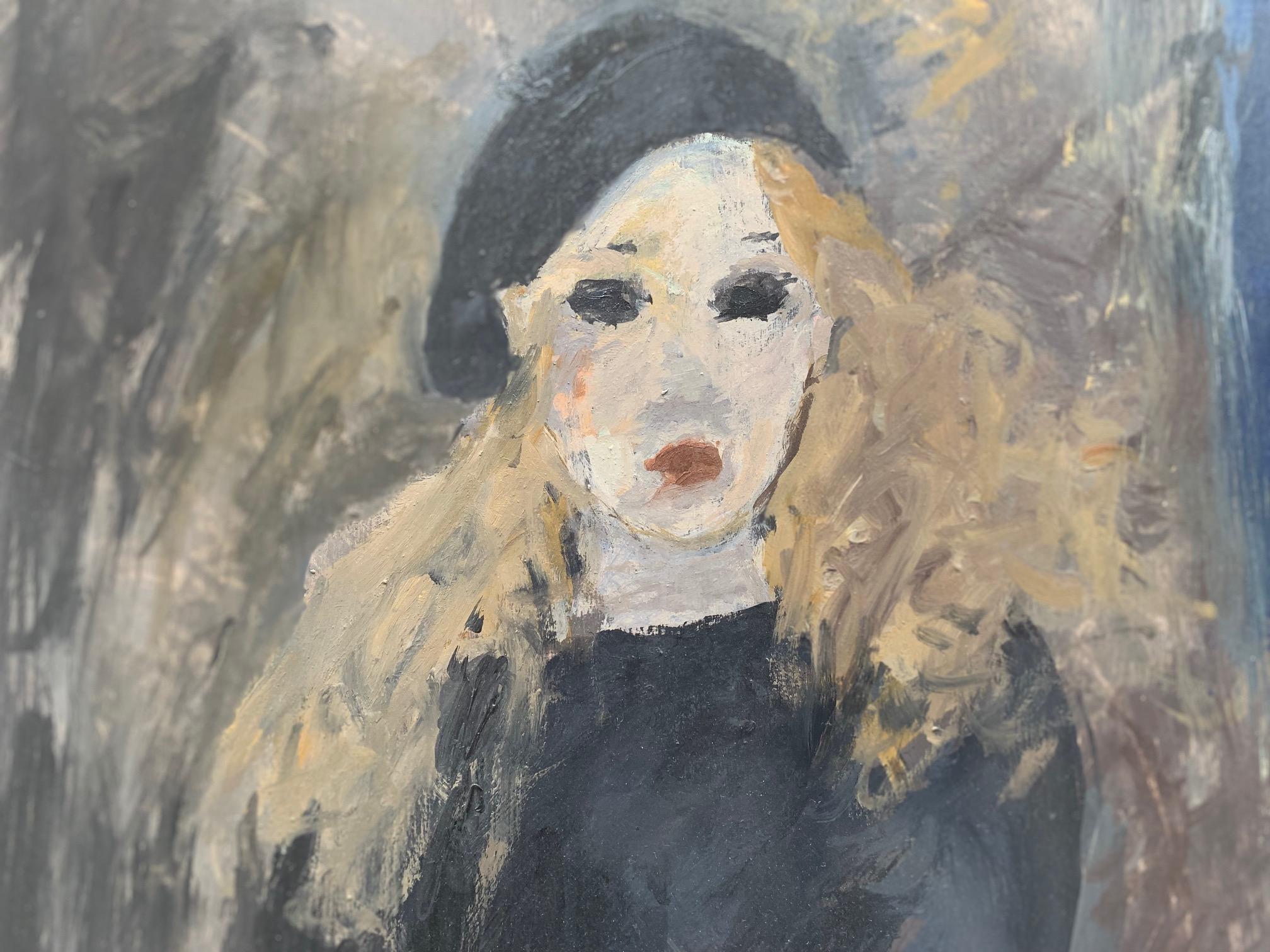 Zurück zur Realität von Bruno Paoli – Figurative Malerei im Angebot 3