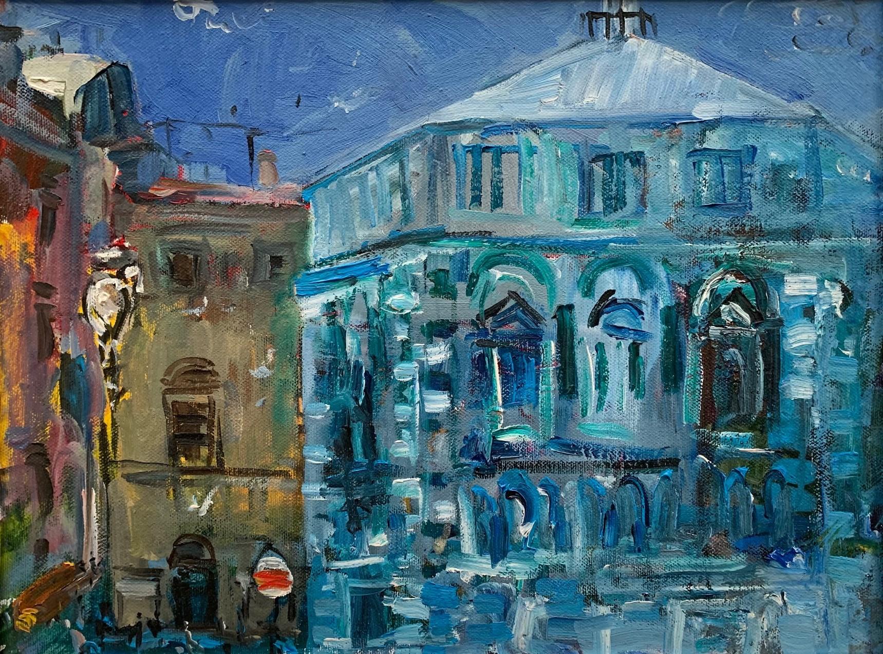 Building Portrait Paintings - 10 For Sale at 1stDibs