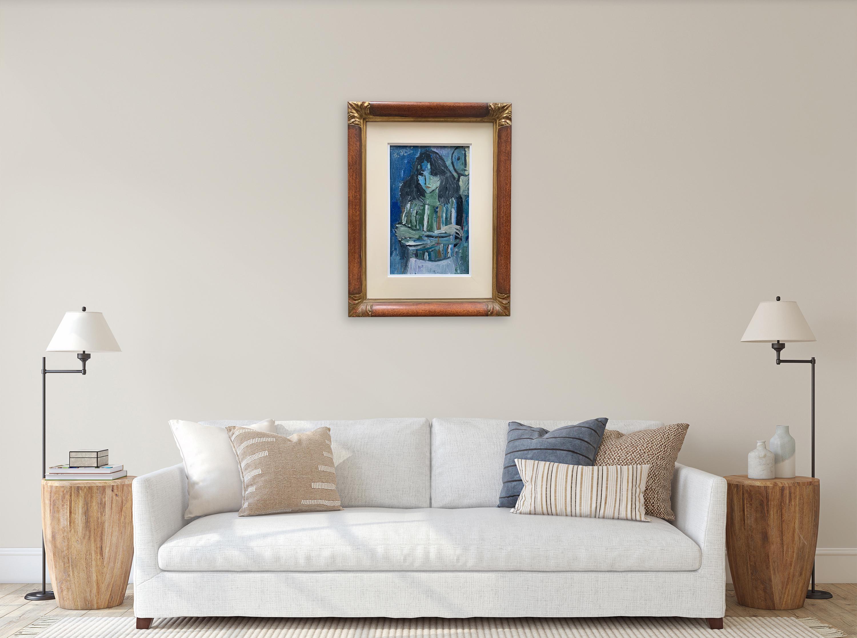 Boyfriend von Bruno Paoli – Figurative Malerei im Angebot 2