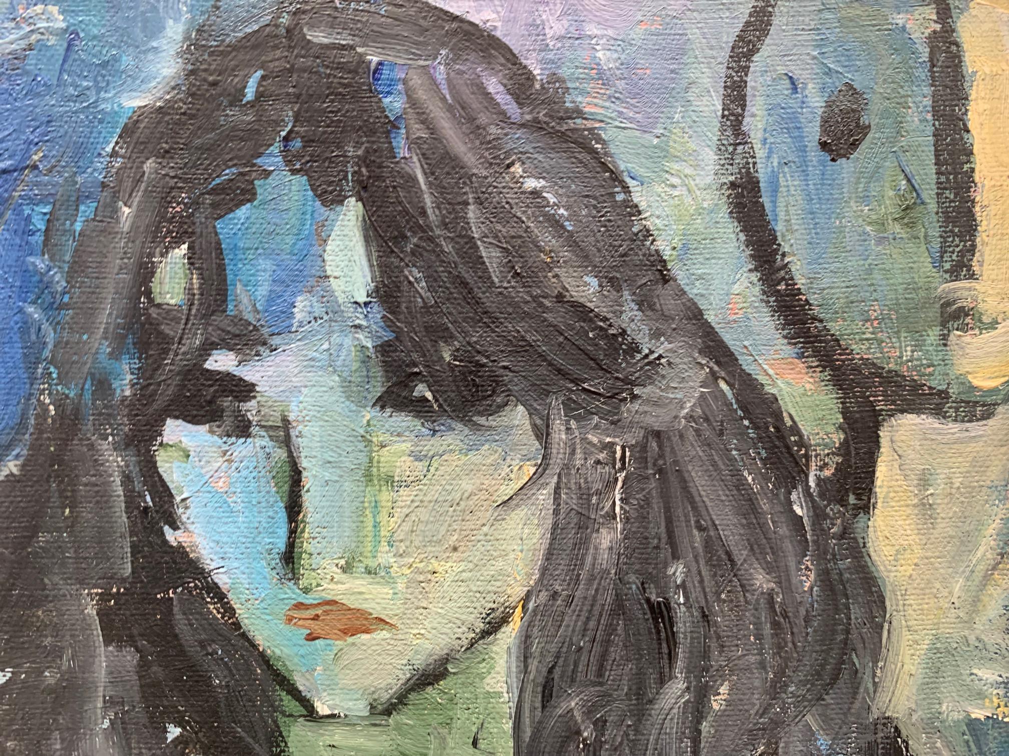 Boyfriend von Bruno Paoli – Figurative Malerei im Angebot 3