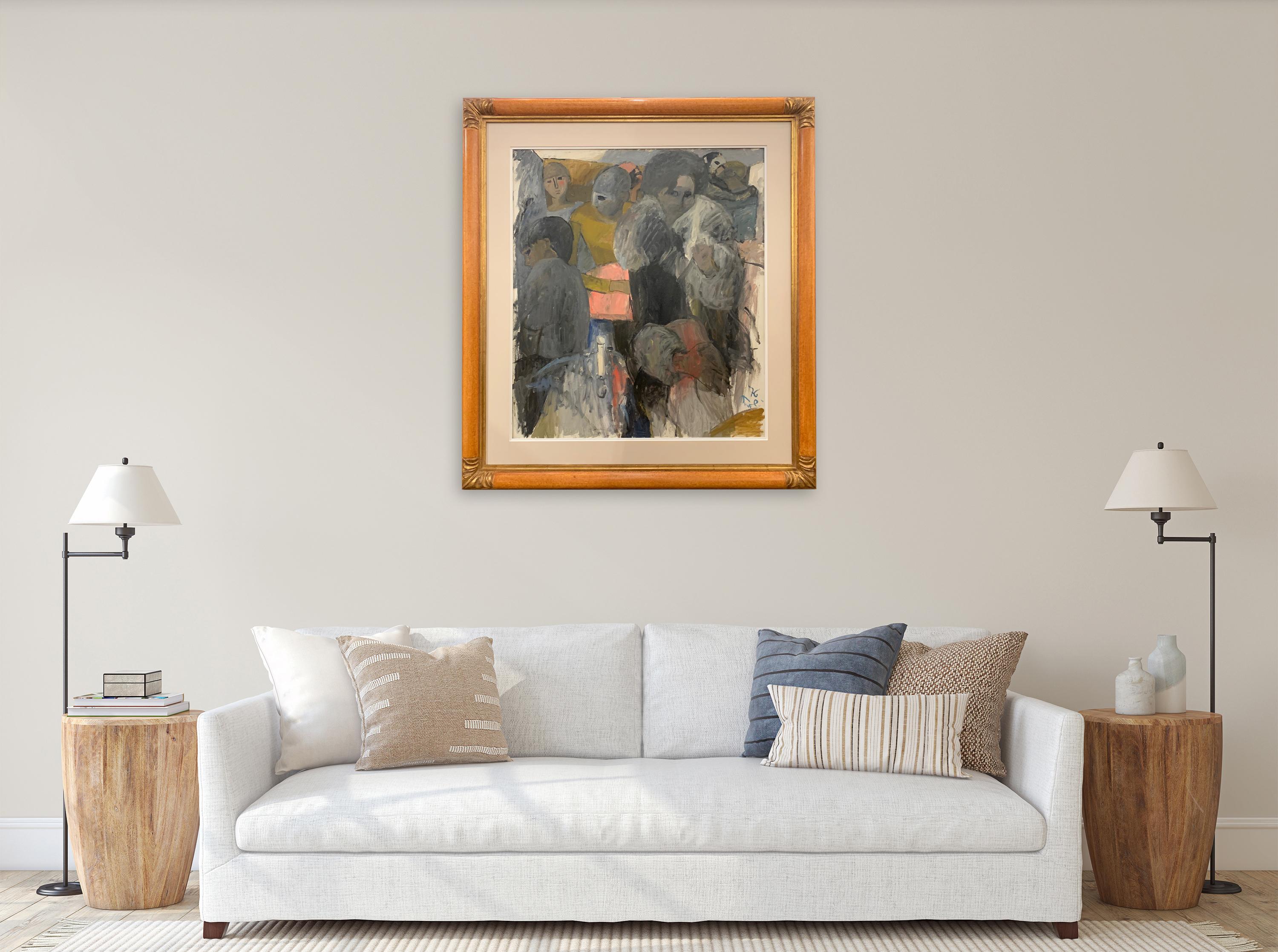 Caffe By Bruno Paoli - Figurative Painting For Sale 2