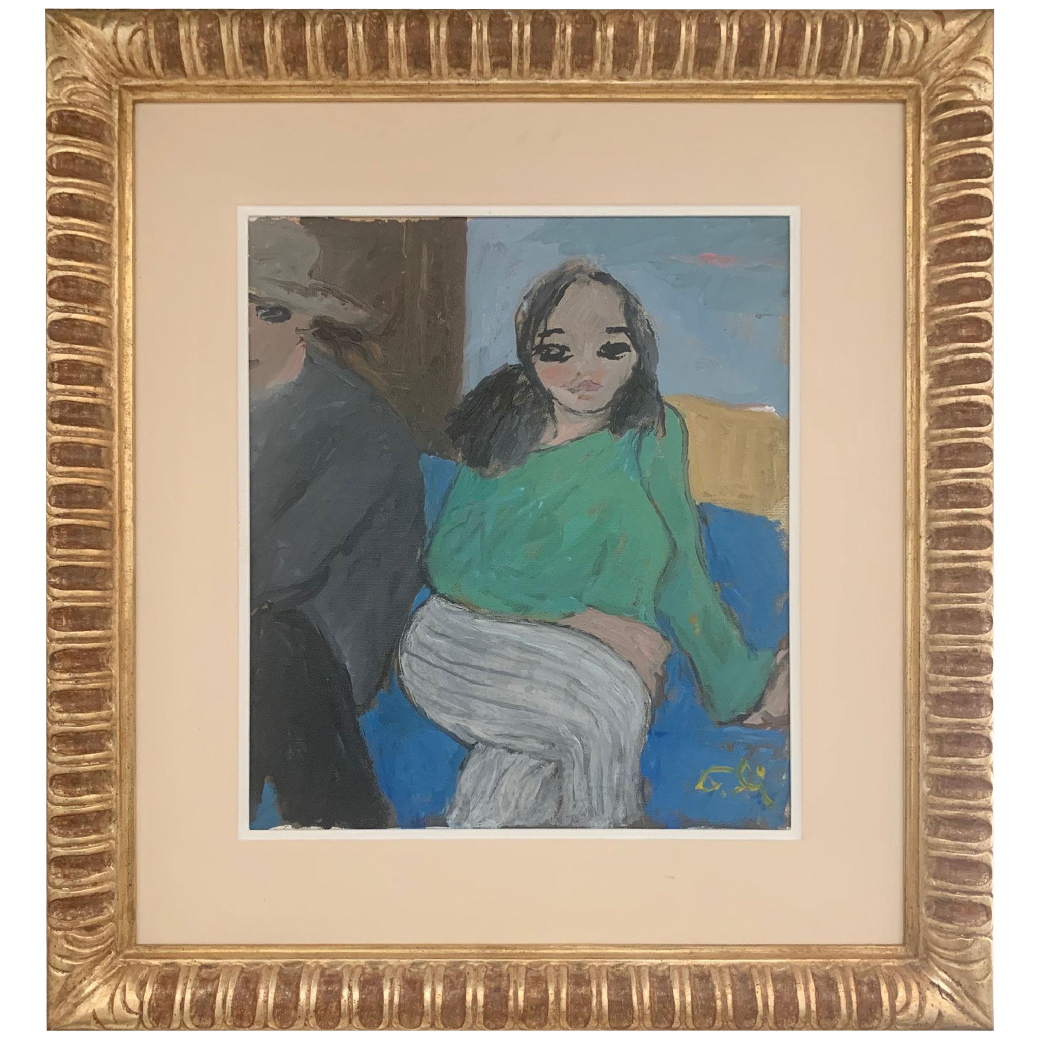 Characters By Bruno Paoli - Figurative Painting For Sale 1