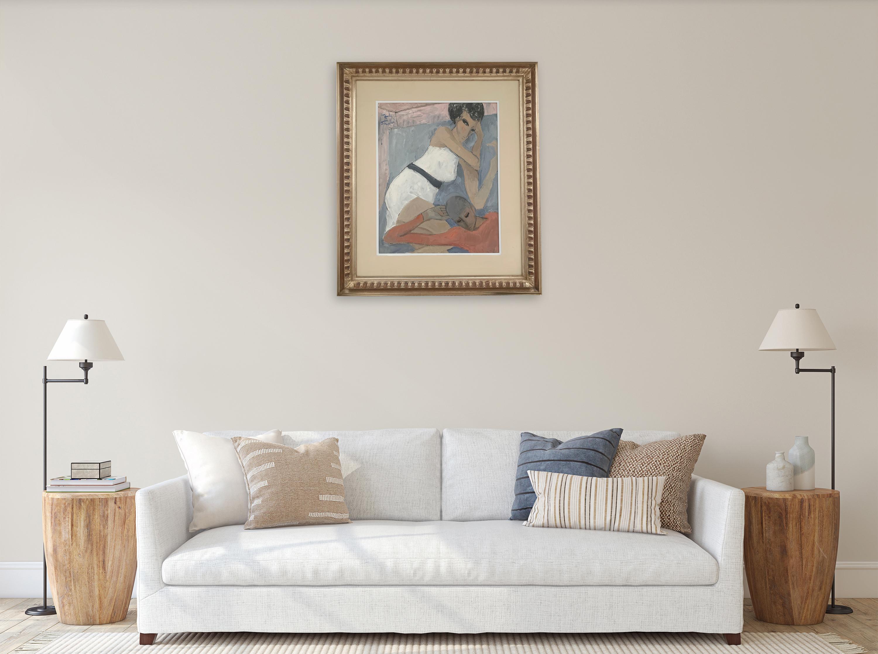 Les personnages de Bruno Paoli - Peinture figurative en vente 2