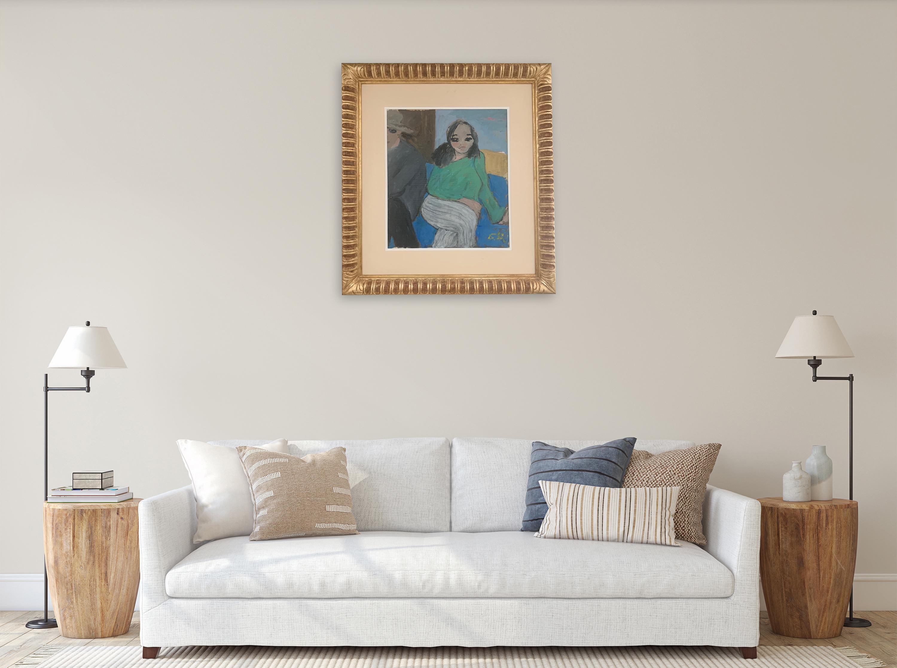 Characters By Bruno Paoli - Figurative Painting For Sale 2