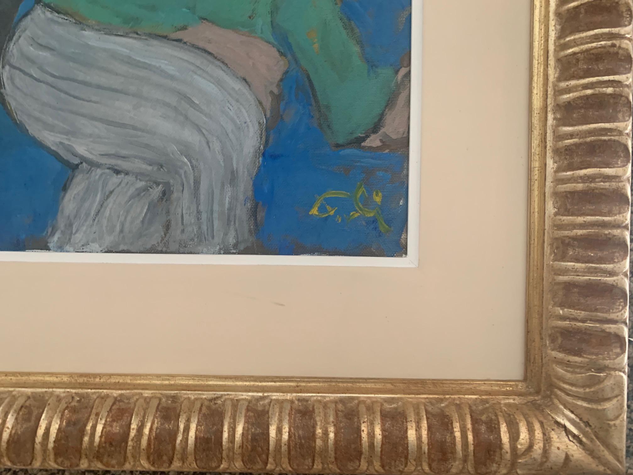 Characters By Bruno Paoli - Figurative Painting For Sale 3