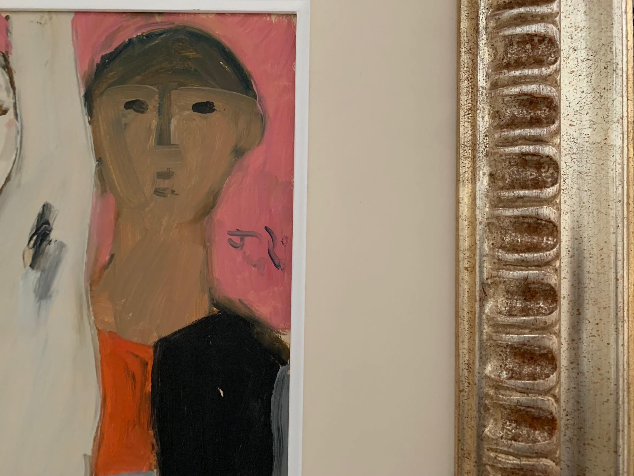 Personajes De Bruno Paoli - Pintura Figurativa en venta 5