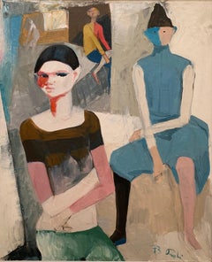 Characters Of The Circus By Bruno Paoli - Figurative Painting