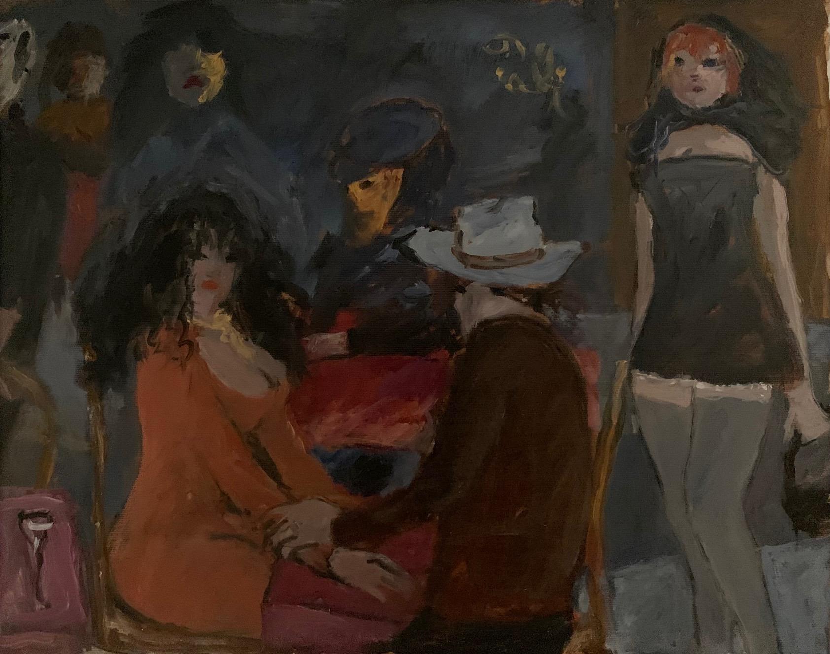 Cobra Coffee By Bruno Paoli - Figurative Painting