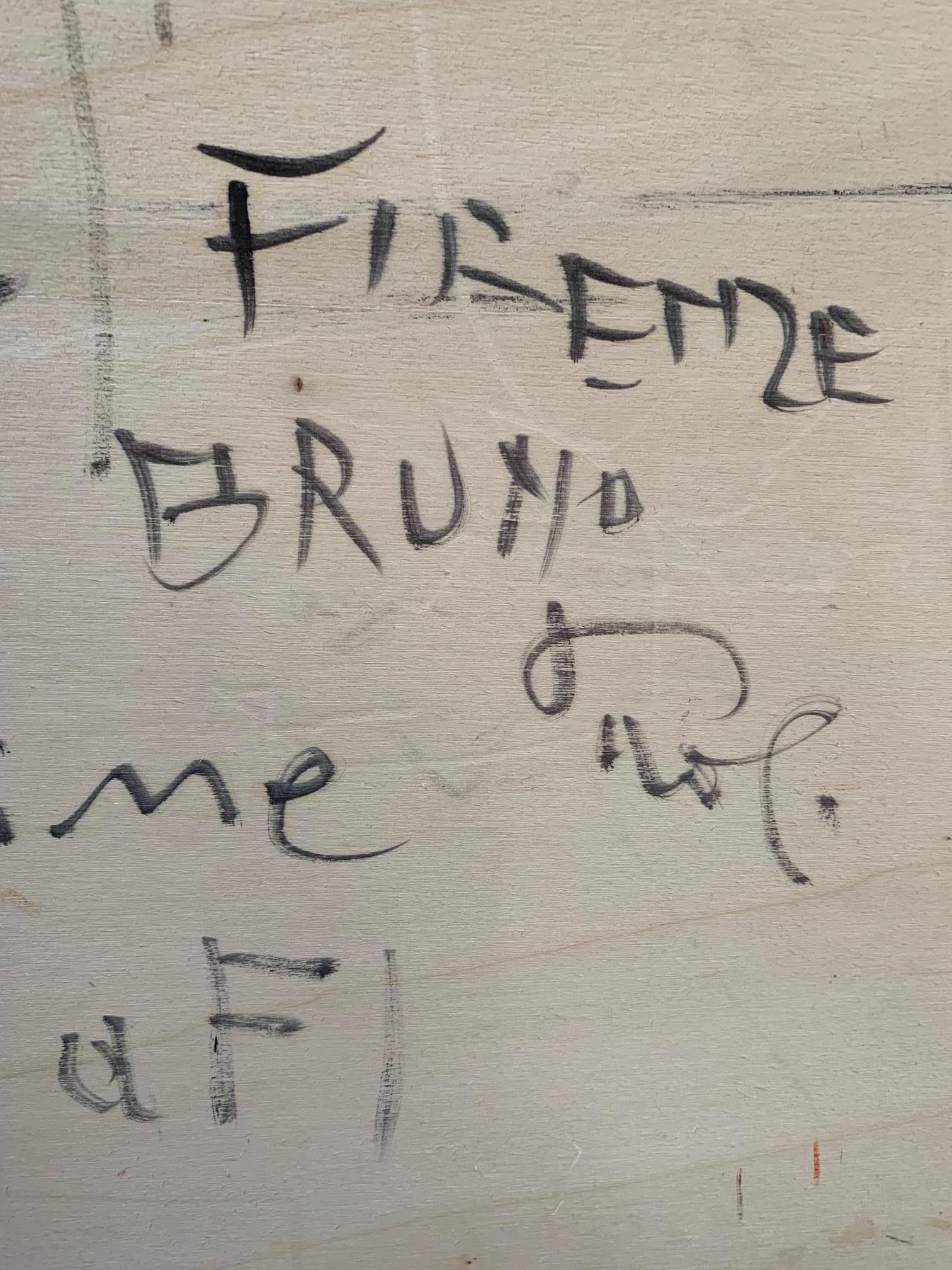 Säulen und Wände in Florenz von Bruno Paoli – Figuratives Gemälde im Angebot 5