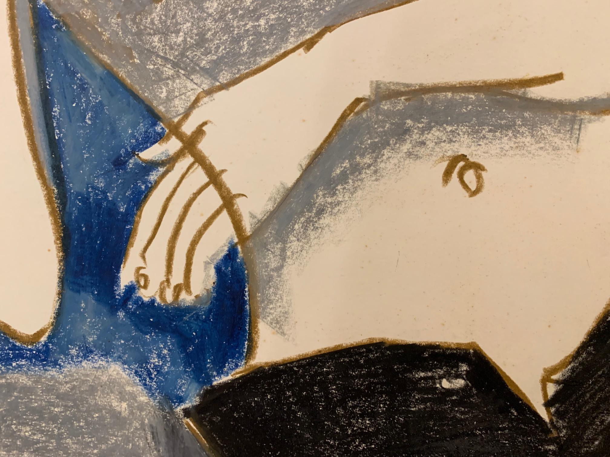 Come Una Francesina von Bruno Paoli – Figuratives Gemälde im Angebot 4