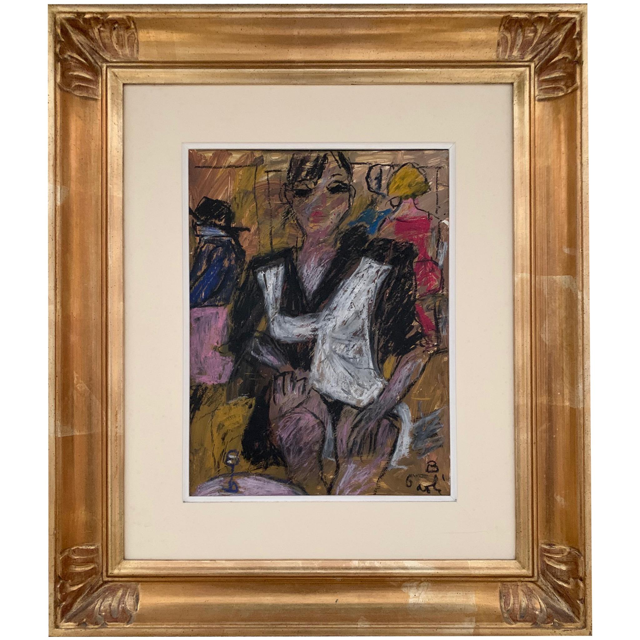 Ilusiones elegantes de Bruno Paoli - Pintura figurativa en venta 1