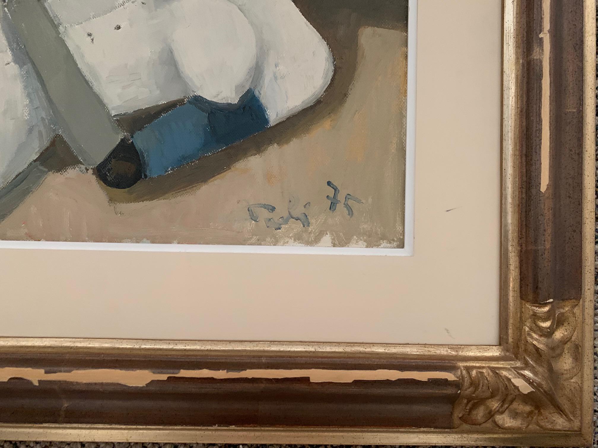 End Of A Character By Bruno Paoli - Figurative Painting For Sale 3