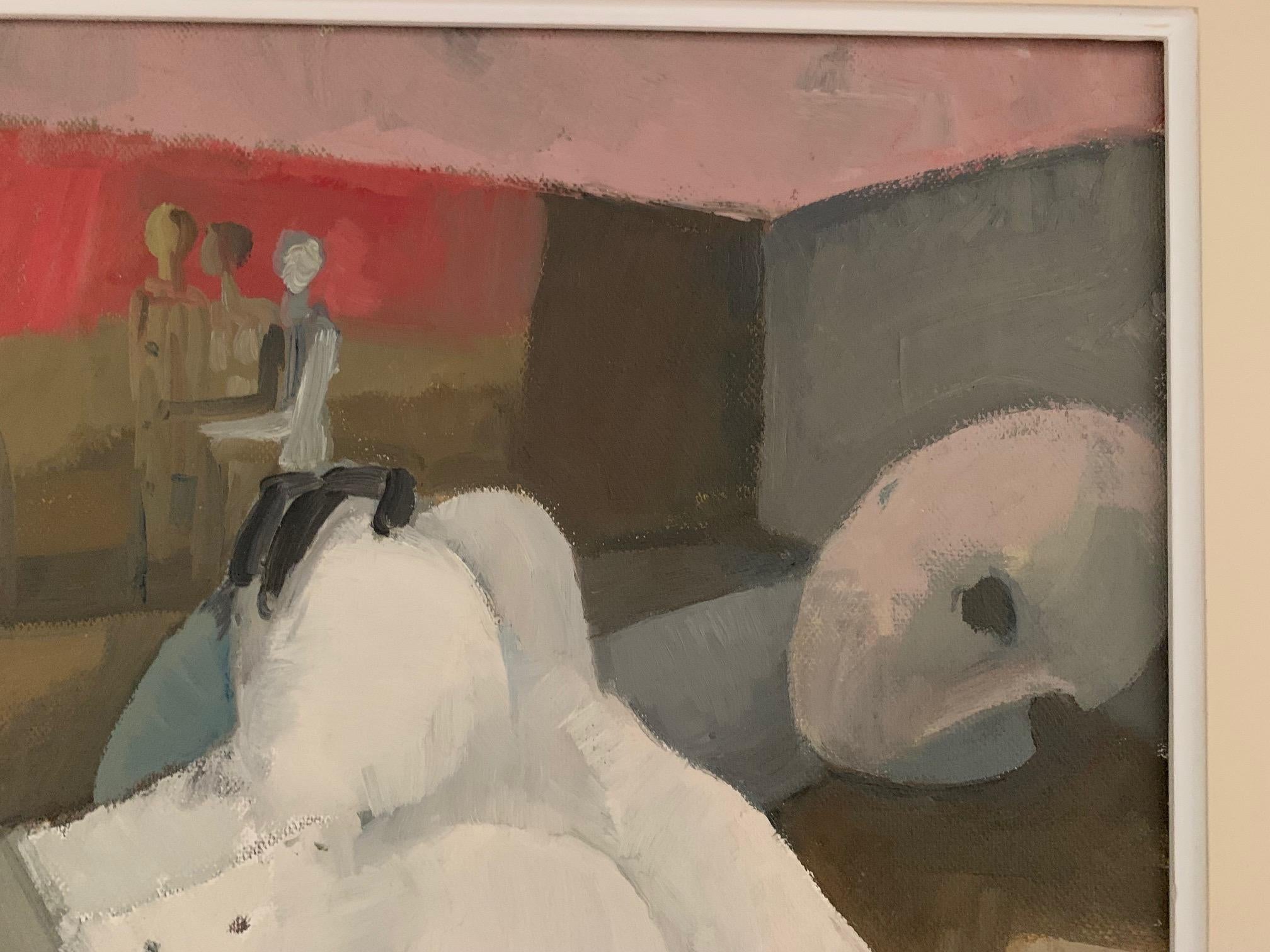End Of A Character By Bruno Paoli - Figurative Painting For Sale 4