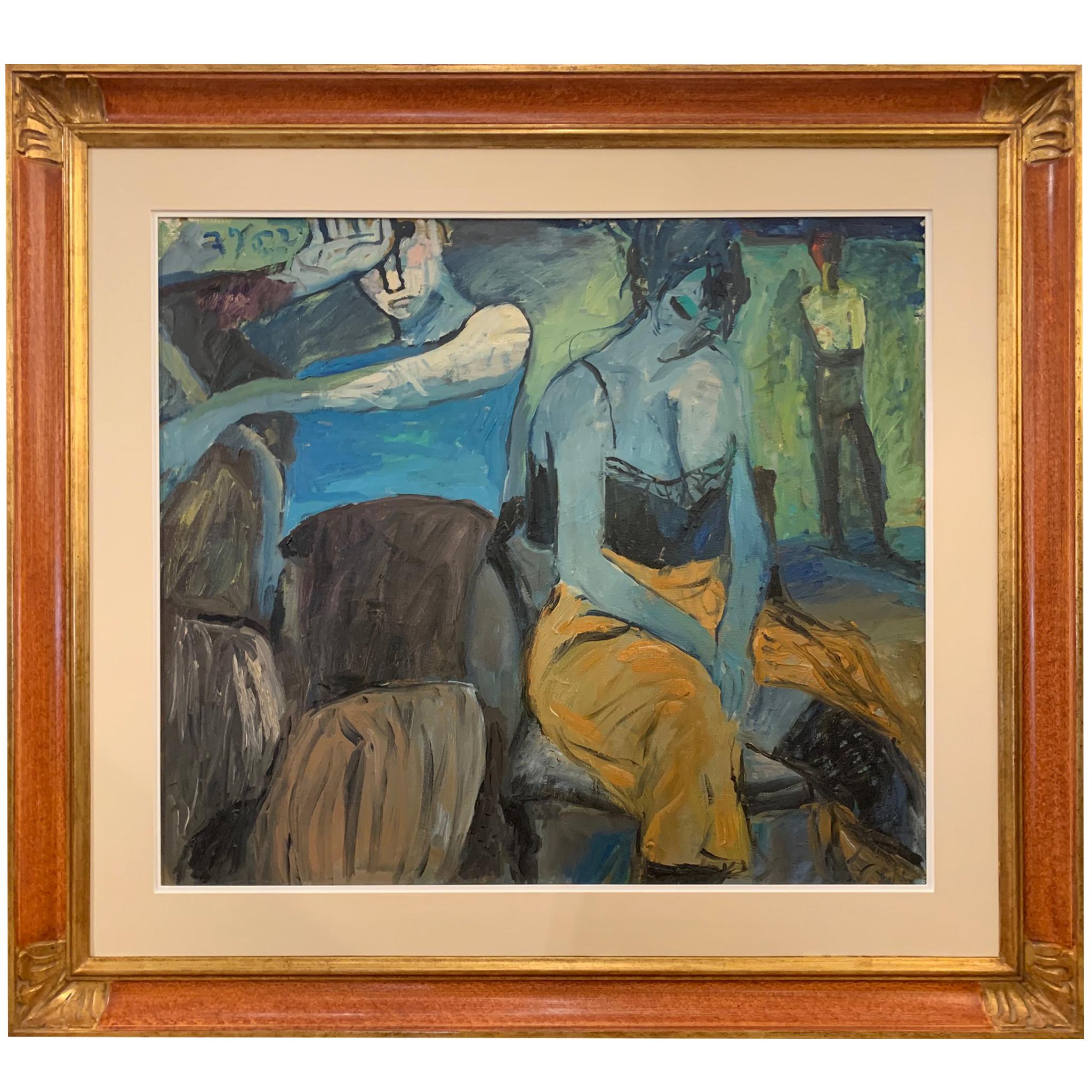 Bruno Paoli Eva By Bruno Paoli Figurative Painting For Sale at 1stDibs