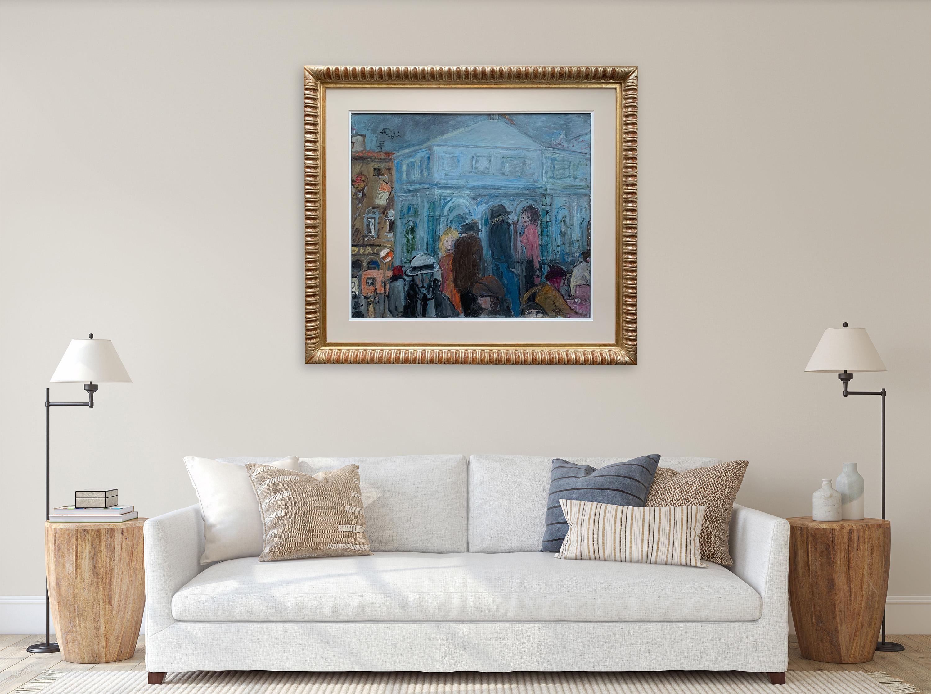 Firenze in grigio perla di Bruno Paoli - Pittura figurativa 2