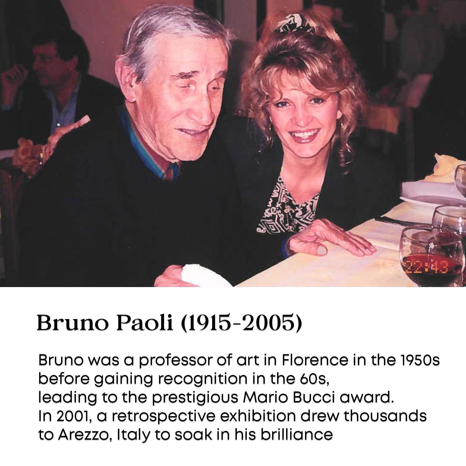 Firenze in grigio perla di Bruno Paoli - Pittura figurativa 7