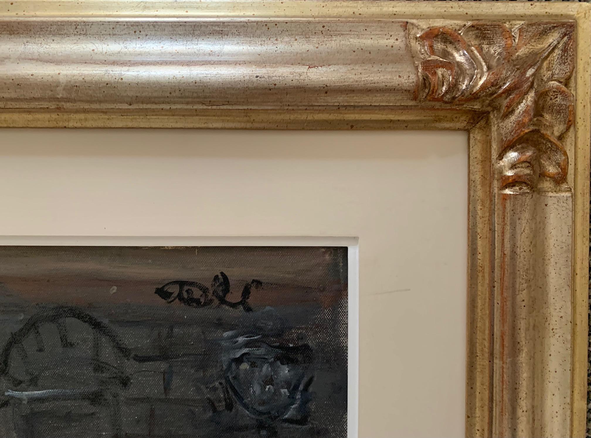 Fog von Bruno Paoli – Figuratives Gemälde im Angebot 3