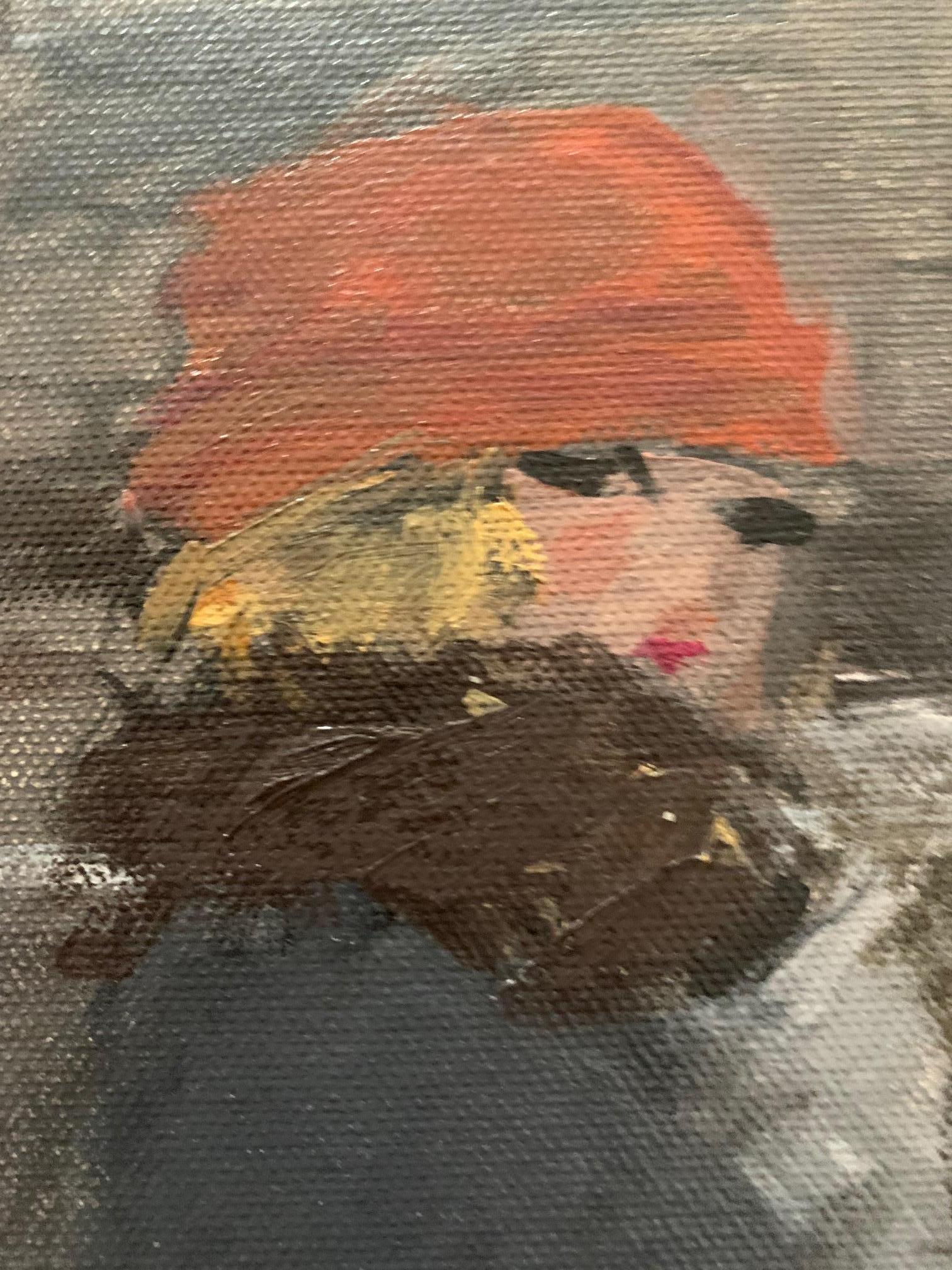 Fog von Bruno Paoli – Figuratives Gemälde im Angebot 5