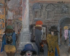 Fog von Bruno Paoli – Figuratives Gemälde