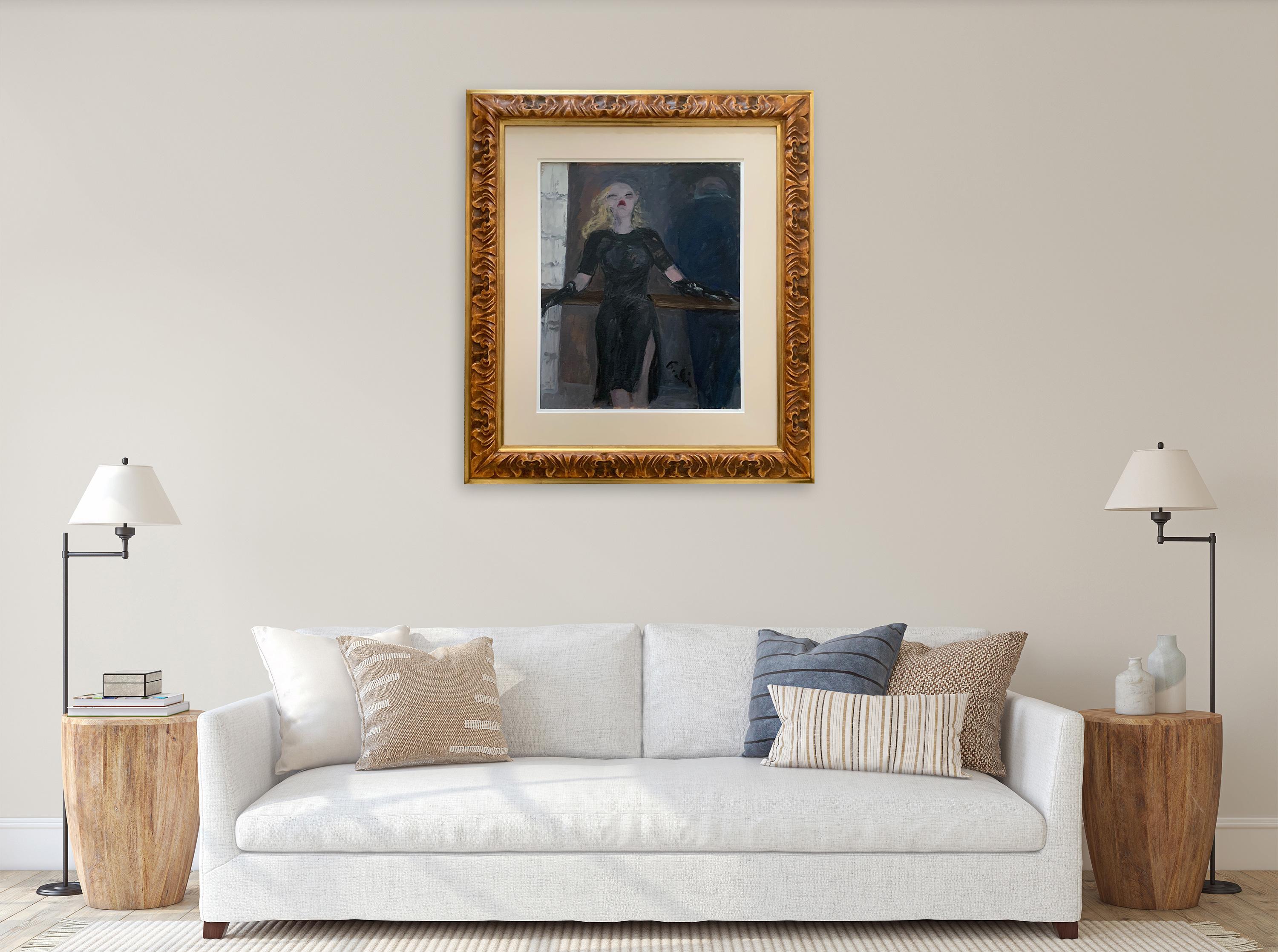 Goodbyes By Bruno Paoli - Figurative Painting For Sale 2