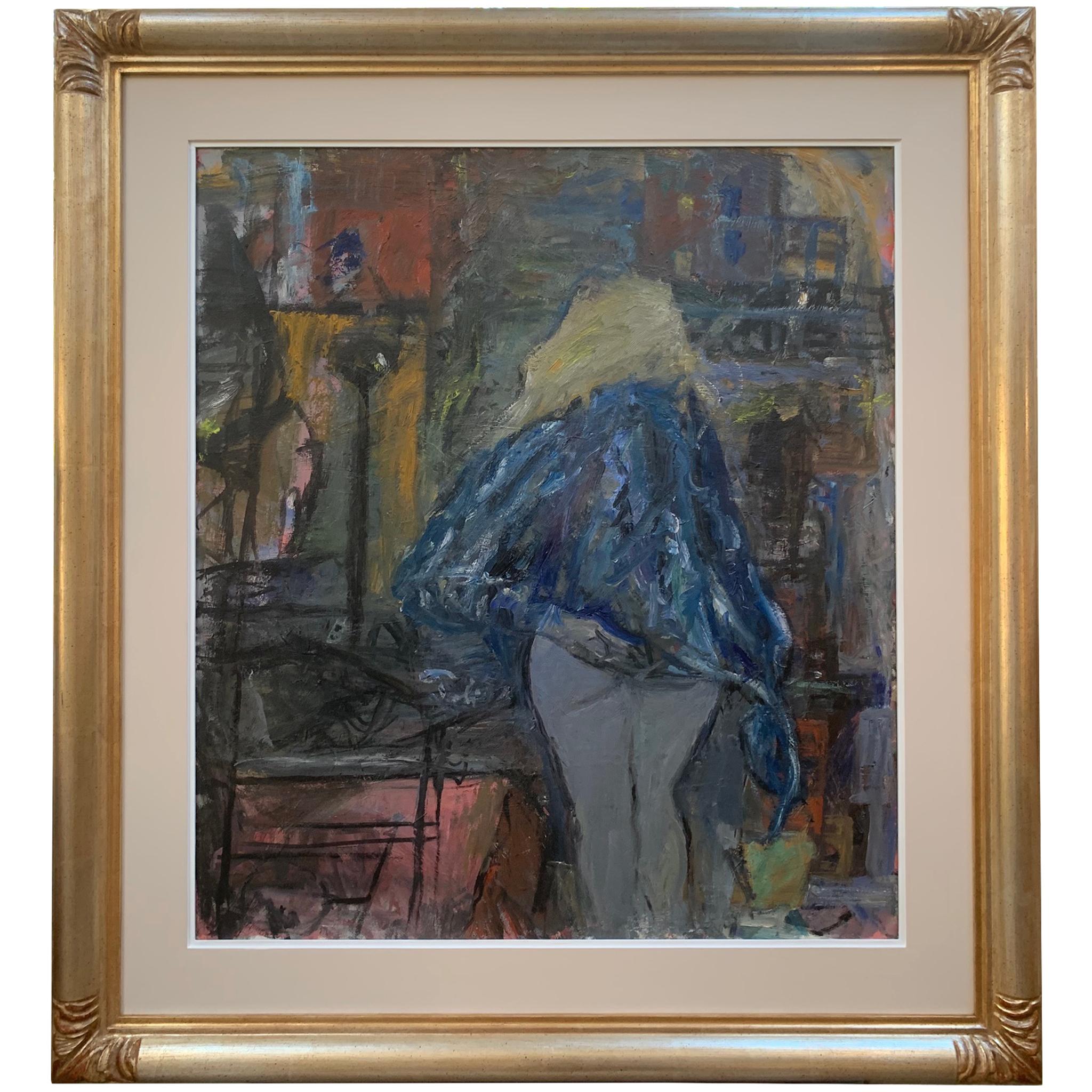 Great Outskirts By Bruno Paoli - Figurative Painting For Sale 1