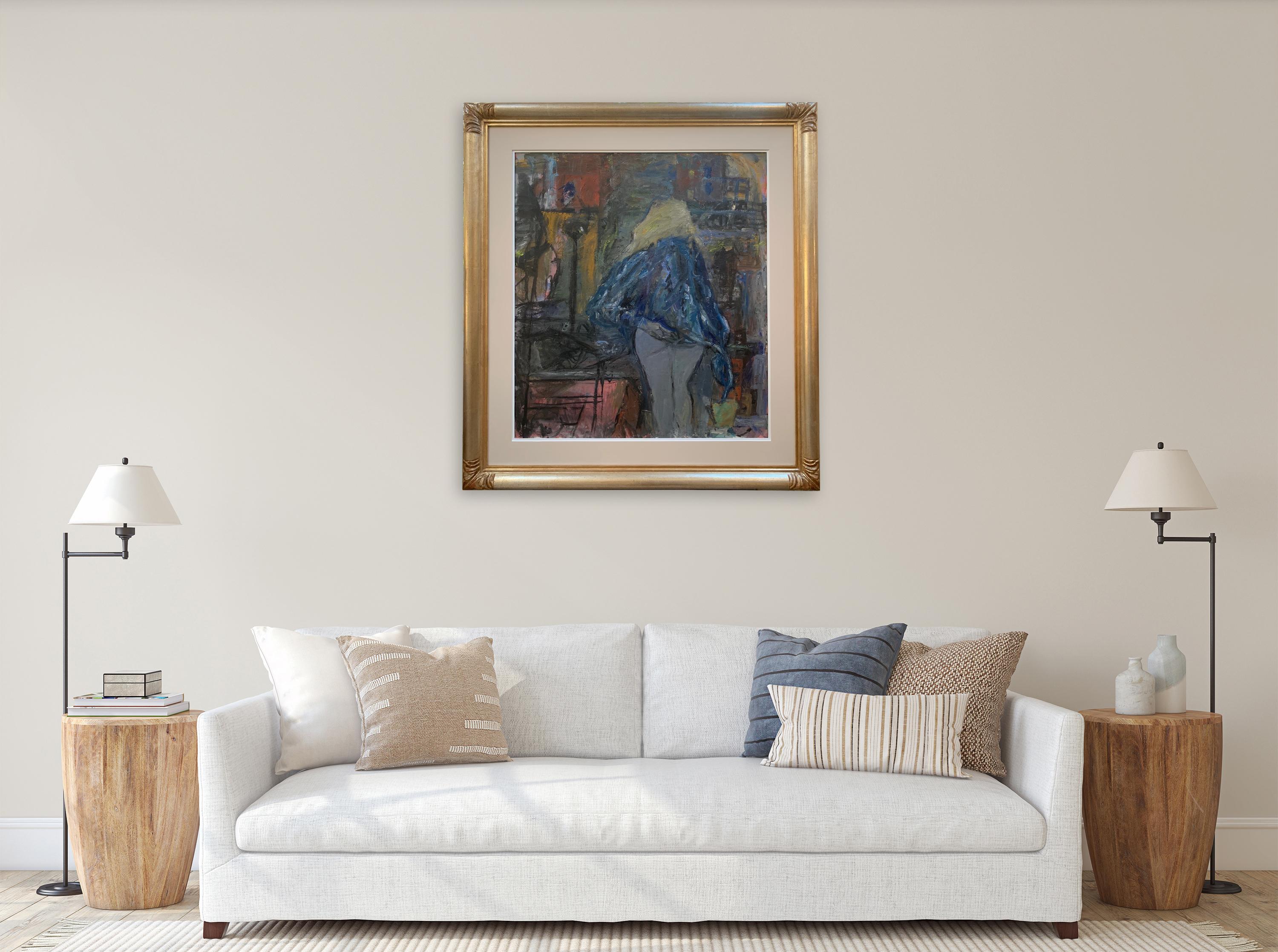 Great Outskirts By Bruno Paoli - Figurative Painting For Sale 2