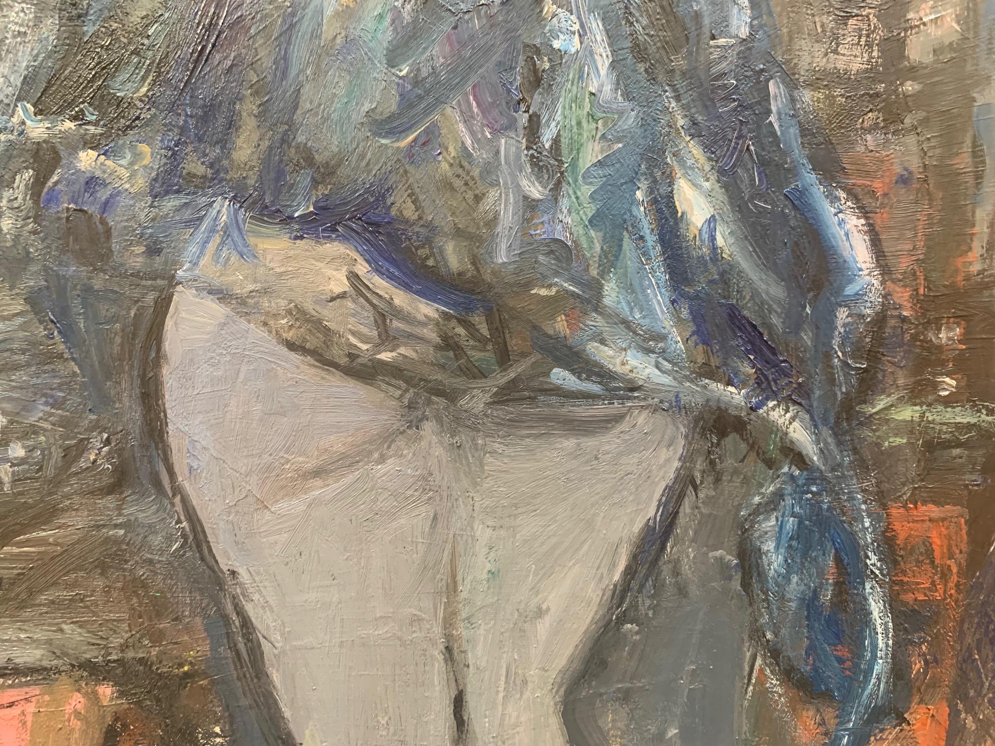 Great Outskirts By Bruno Paoli - Figurative Painting For Sale 3