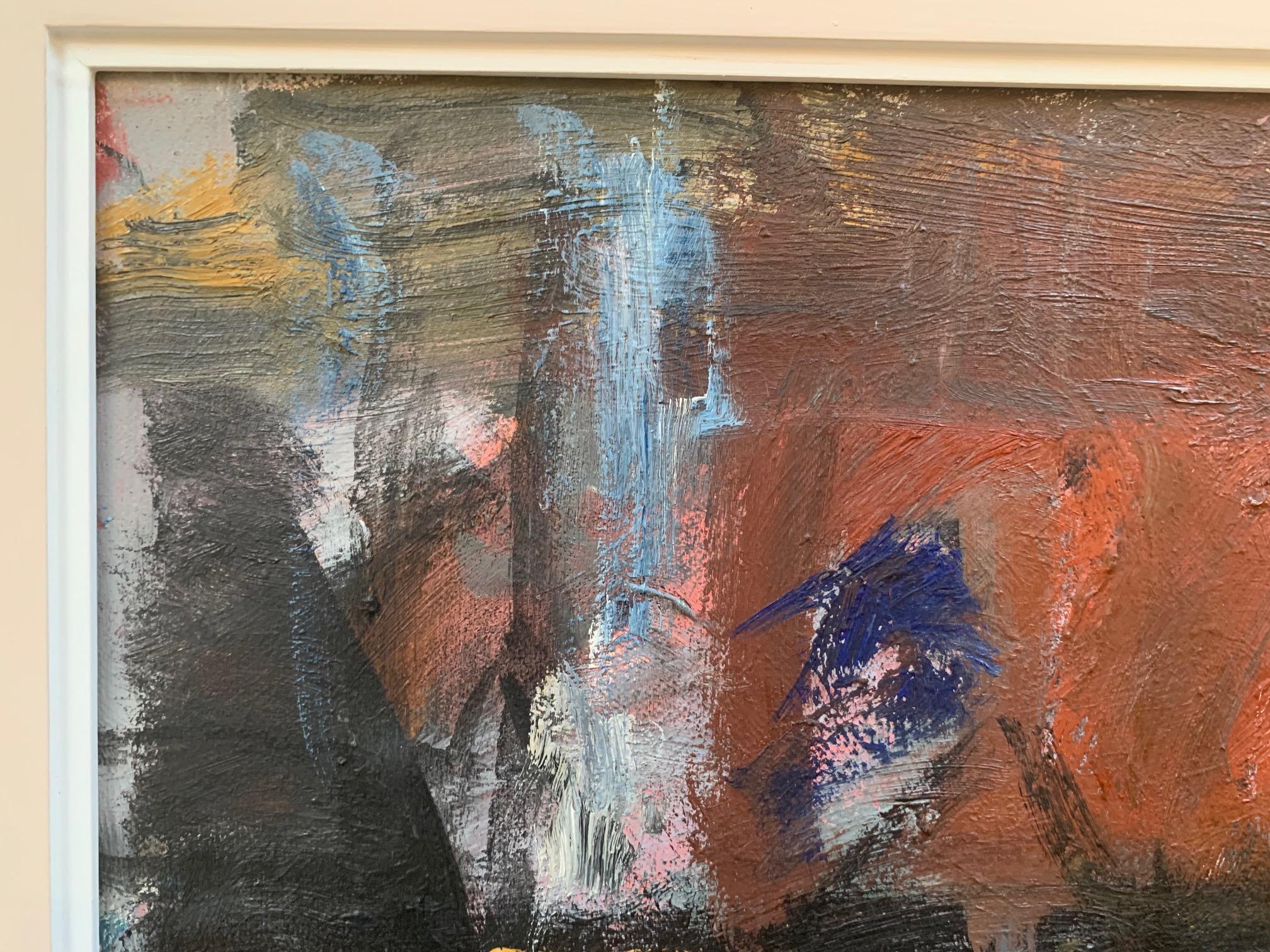 Great Outskirts By Bruno Paoli - Figurative Painting For Sale 4