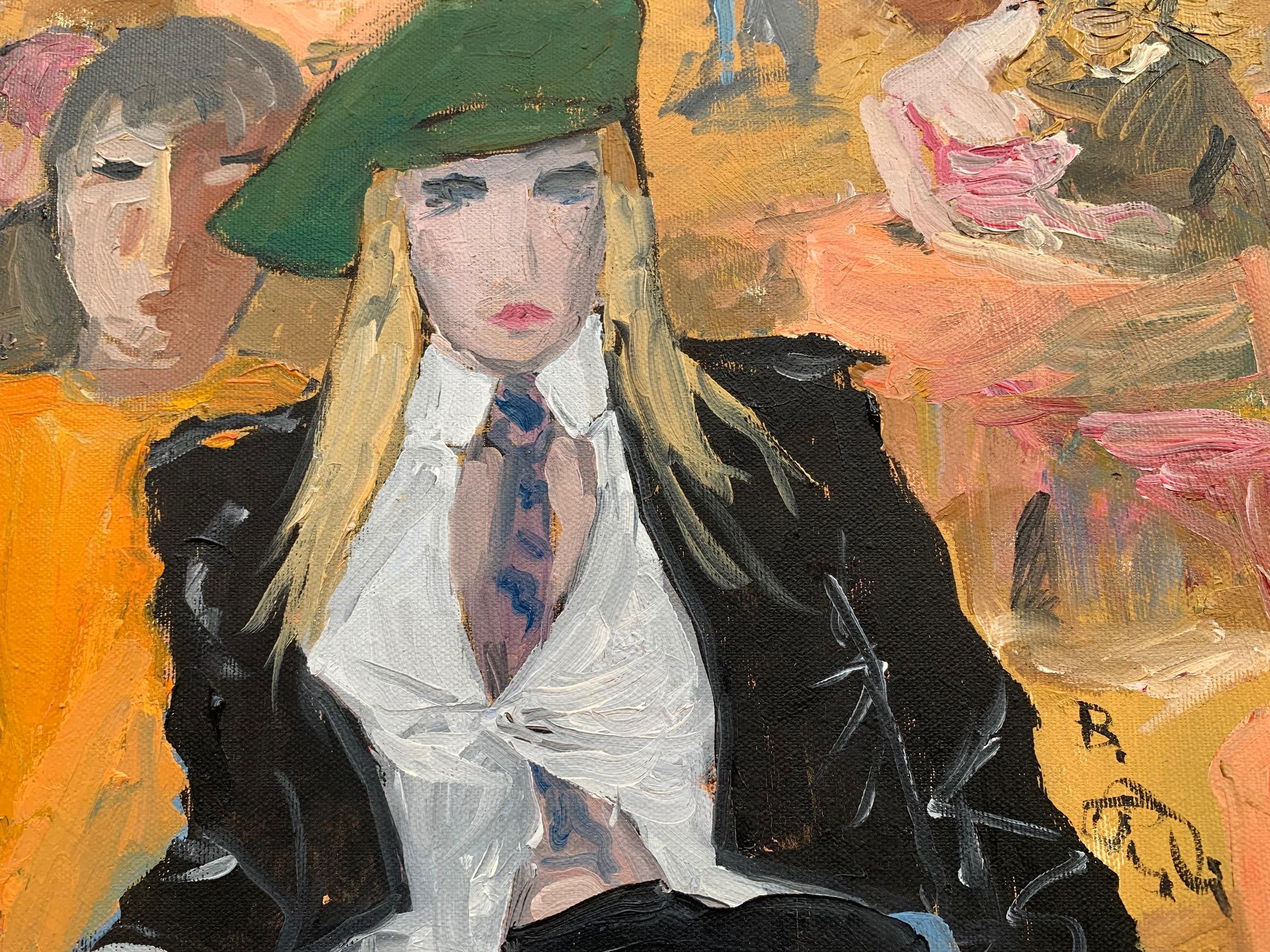Centre historique à Santa Croce par Bruno Paoli - Peinture figurative en vente 3