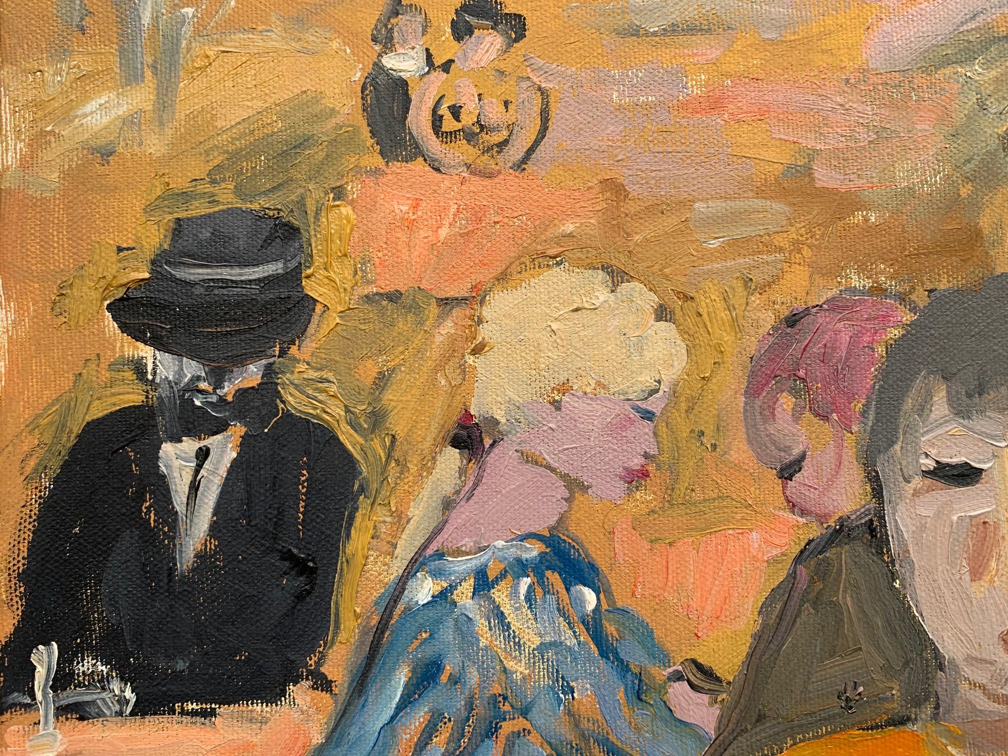 Centre historique à Santa Croce par Bruno Paoli - Peinture figurative en vente 4