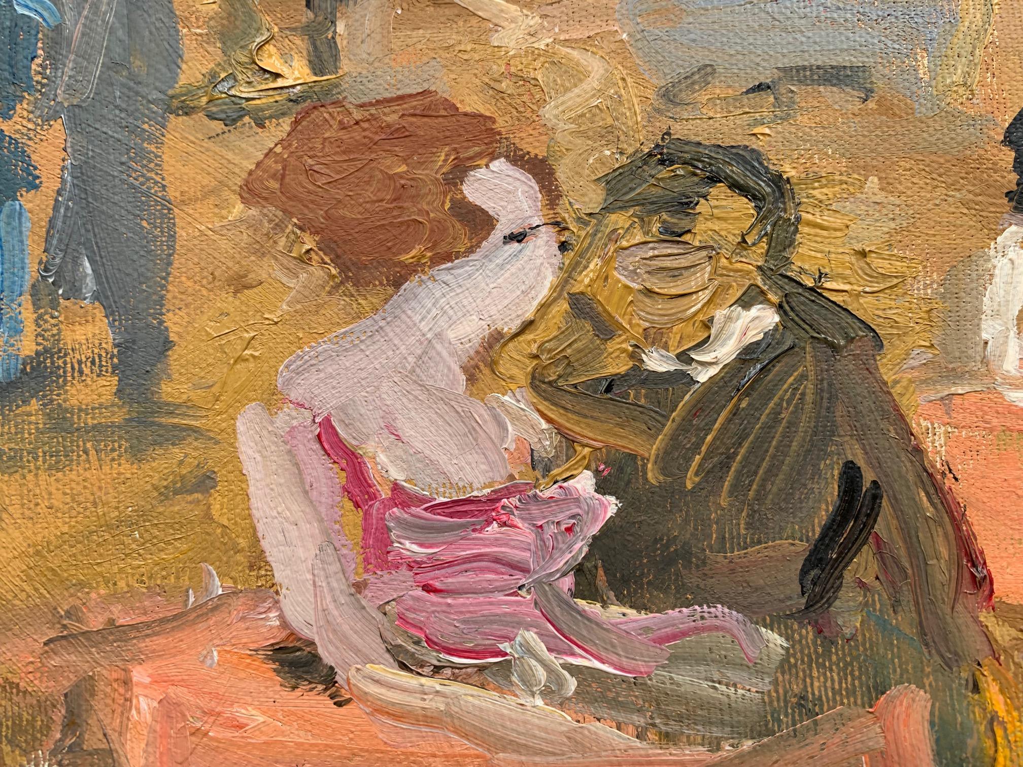 Centre historique à Santa Croce par Bruno Paoli - Peinture figurative en vente 5