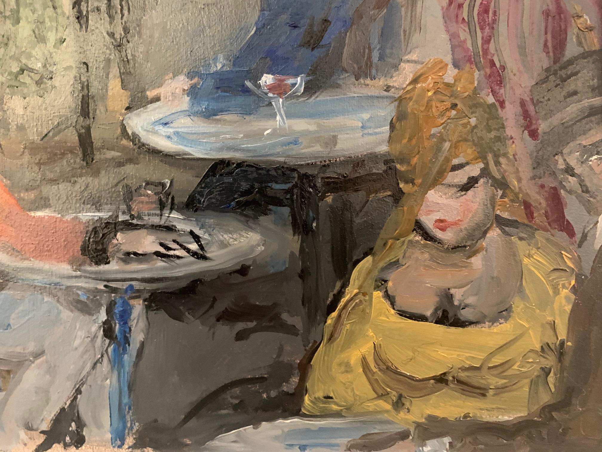 Interno di Bruno Paoli - Pittura figurativa in vendita 3